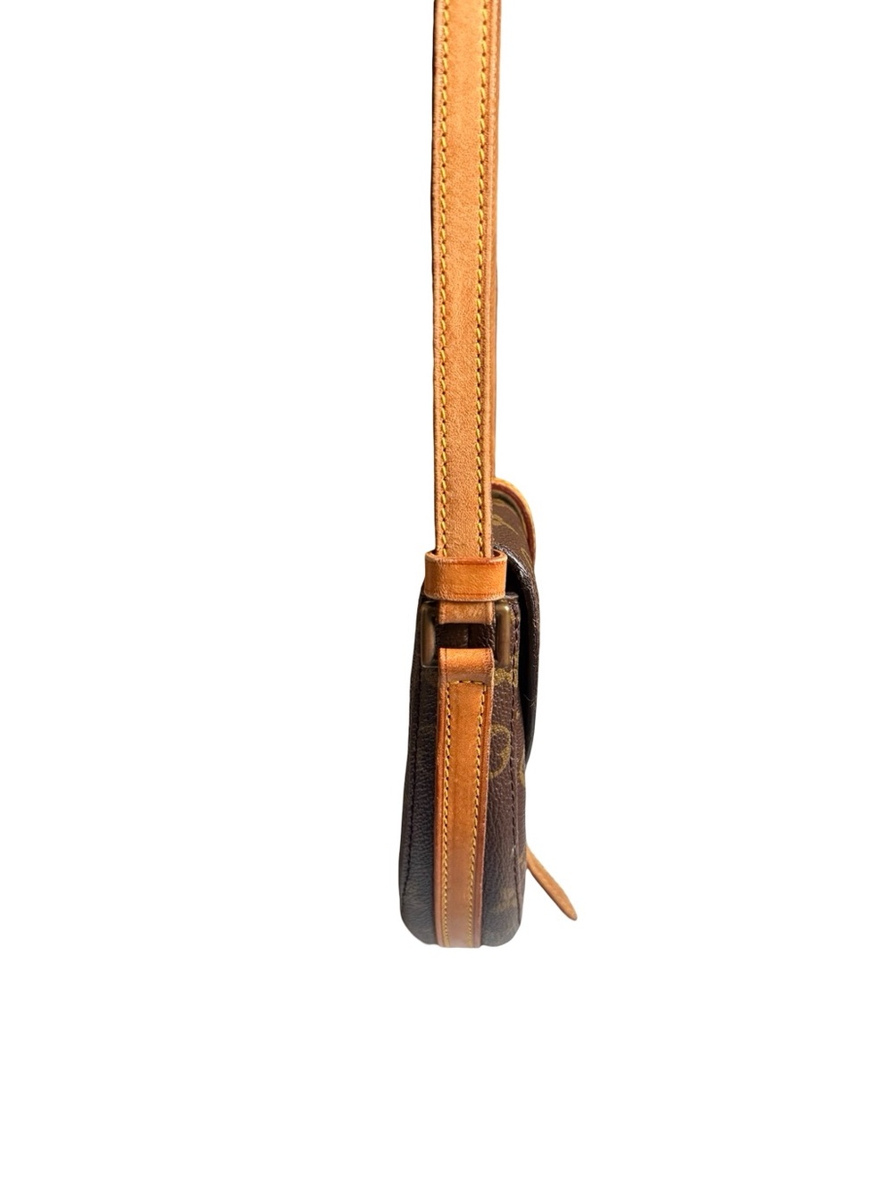 Louis Vuitton Vintage Chantilly Monogram Canvas Crossbody Saddle Bag - Picture 16 of 17